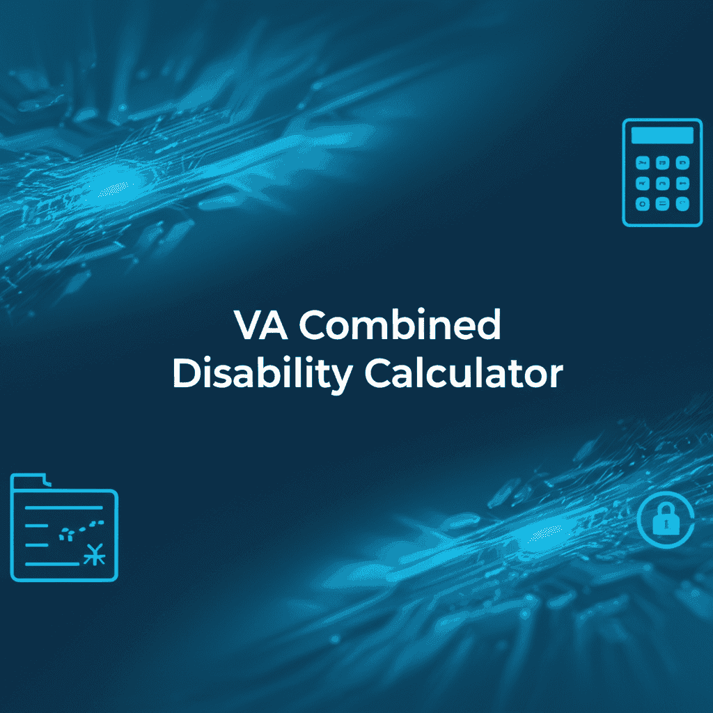 VA Combined Disability Calculator visual