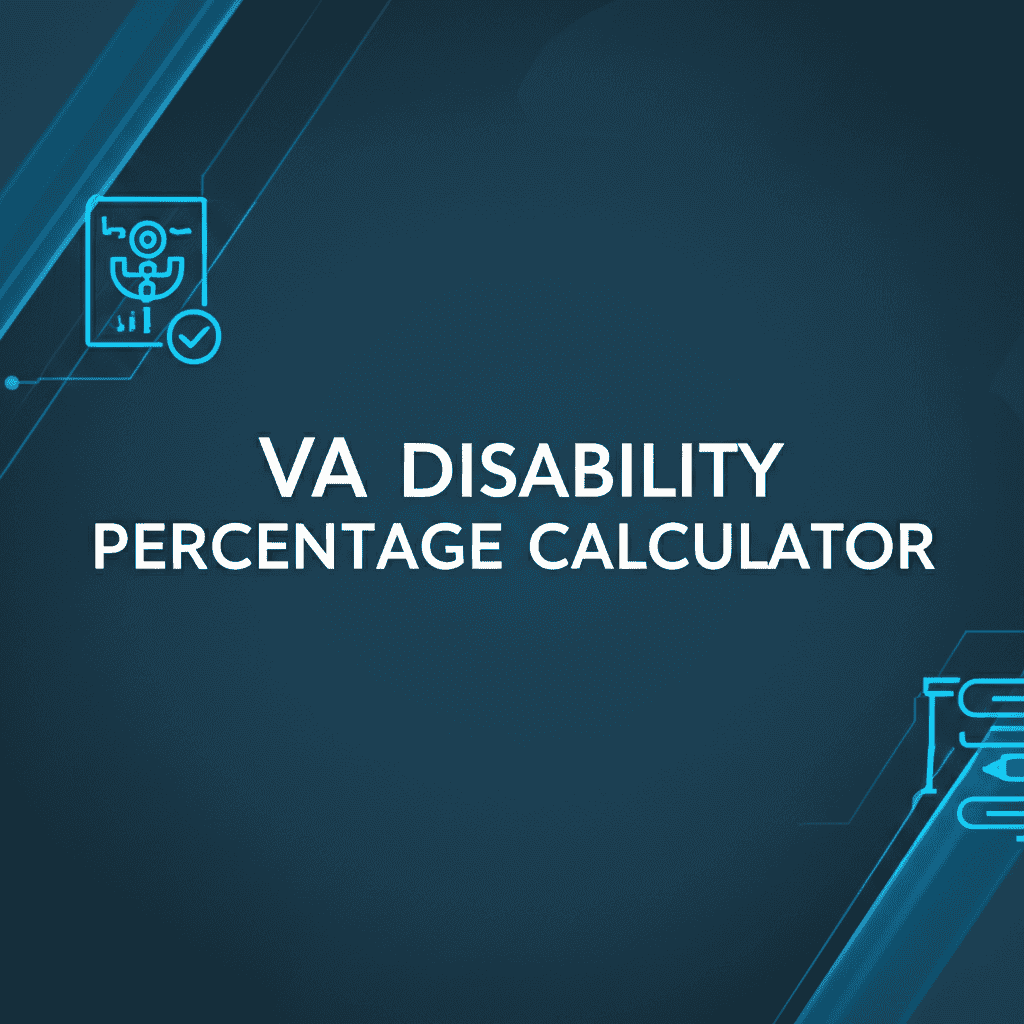VA Disability Percentage Calculator Interface